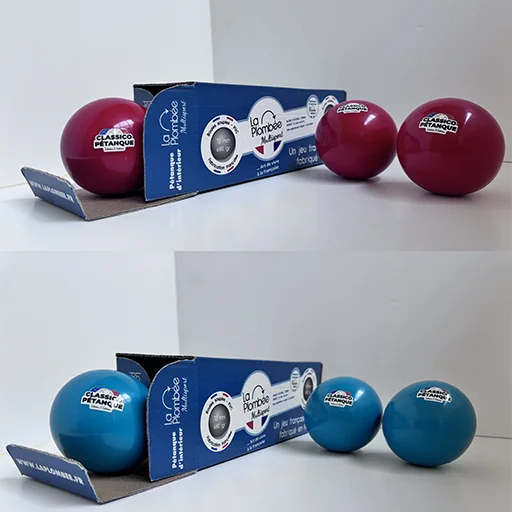 Boules PVC loisirs - Sans mémoire de forme